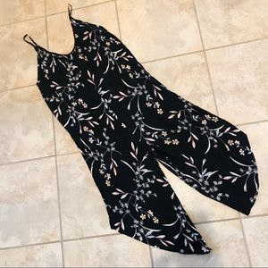 Millibon | Floral Tank Flowy Jumpsuit